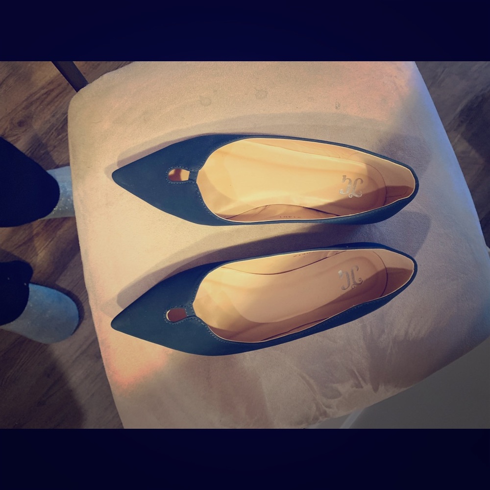 Ladies navy flats new